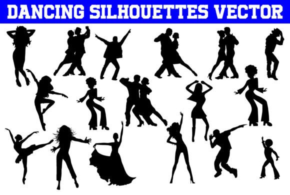 Dancing Silhouettes Vector Dancing SVG Review
