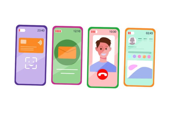 Display for Smartphone Graphics and Illustrations Review
