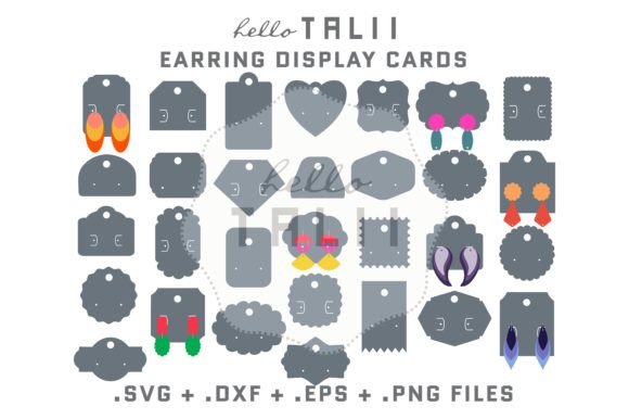 Earring Display Cards SVG Bundle Review