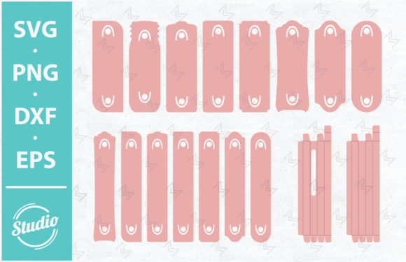 Pen Box Template, Pen Display Card Svg Review