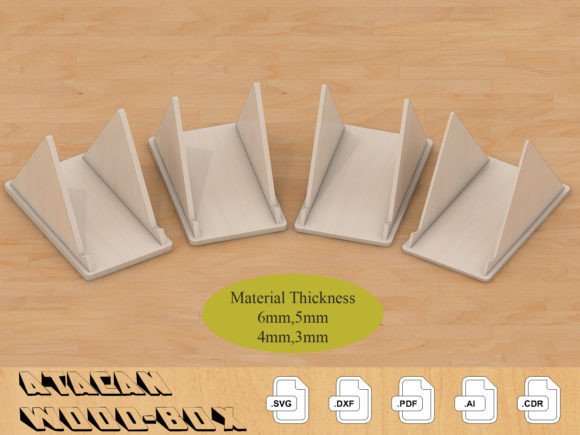 Phone Stand Wood Display Holder 259