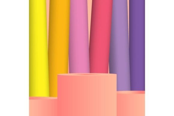 Product Stand Pastel Display in Colorful Graphics & Graphic Templates Review