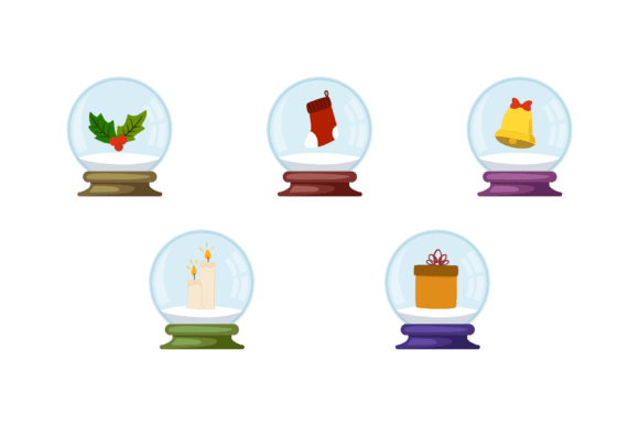 Snowball Display Christmas Graphics and Icons Review