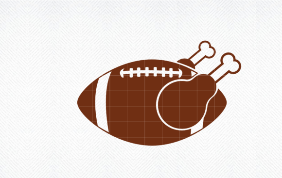 Thanksgiving Football Turkey SVG, PNG Graphics for Crafts